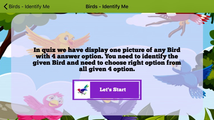 Birds - Identify Me