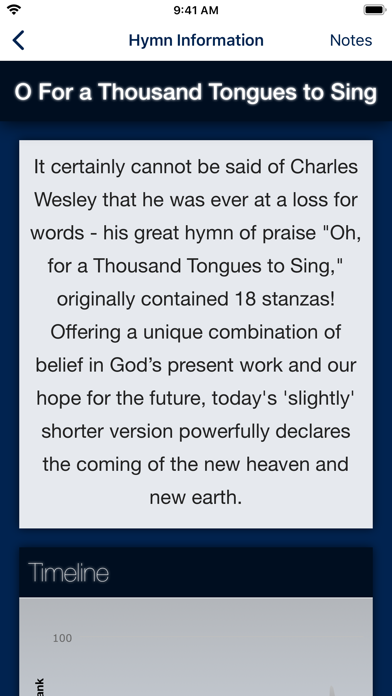 The United Methodist Hymnal Screenshot