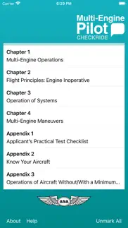 multi-engine pilot checkride iphone screenshot 2