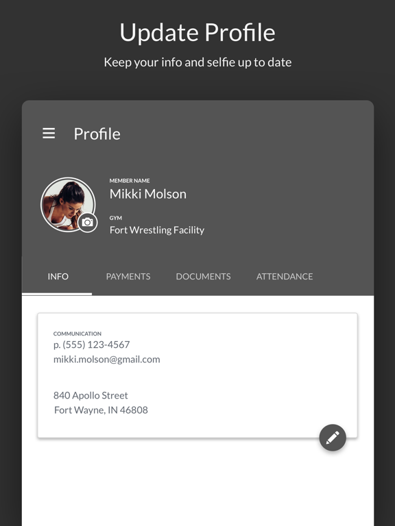 The Fort Wrestling Facility iPad screenshot 3 - Health & Fitness app