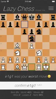 lazy chess iphone screenshot 3