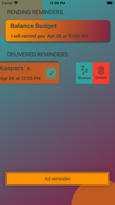 LittleReminder Screenshot