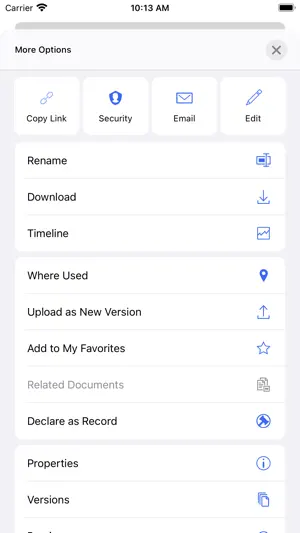 iManage Work 10 For Ivanti screenshot 2
