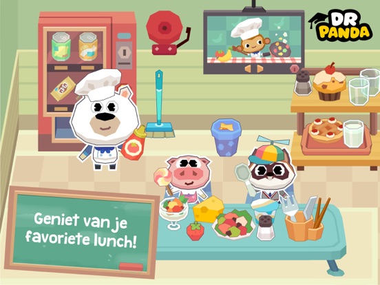 Dr. Panda School iPad app afbeelding 4