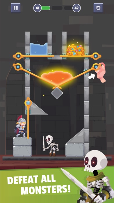 Screenshot #3 pour Hero Puzzle: Save the Princess
