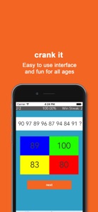 Crank It! Numbers Brain Teaser screenshot #2 for iPhone
