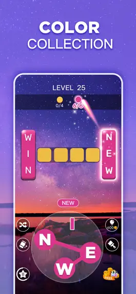 Game screenshot Words with Colors-Word Game apk