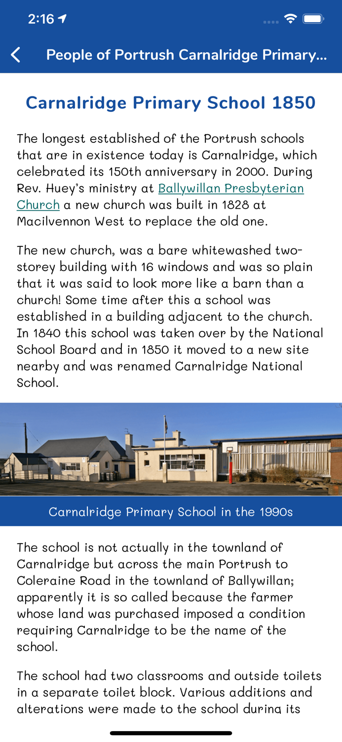 Young Explorer Portrush YEP