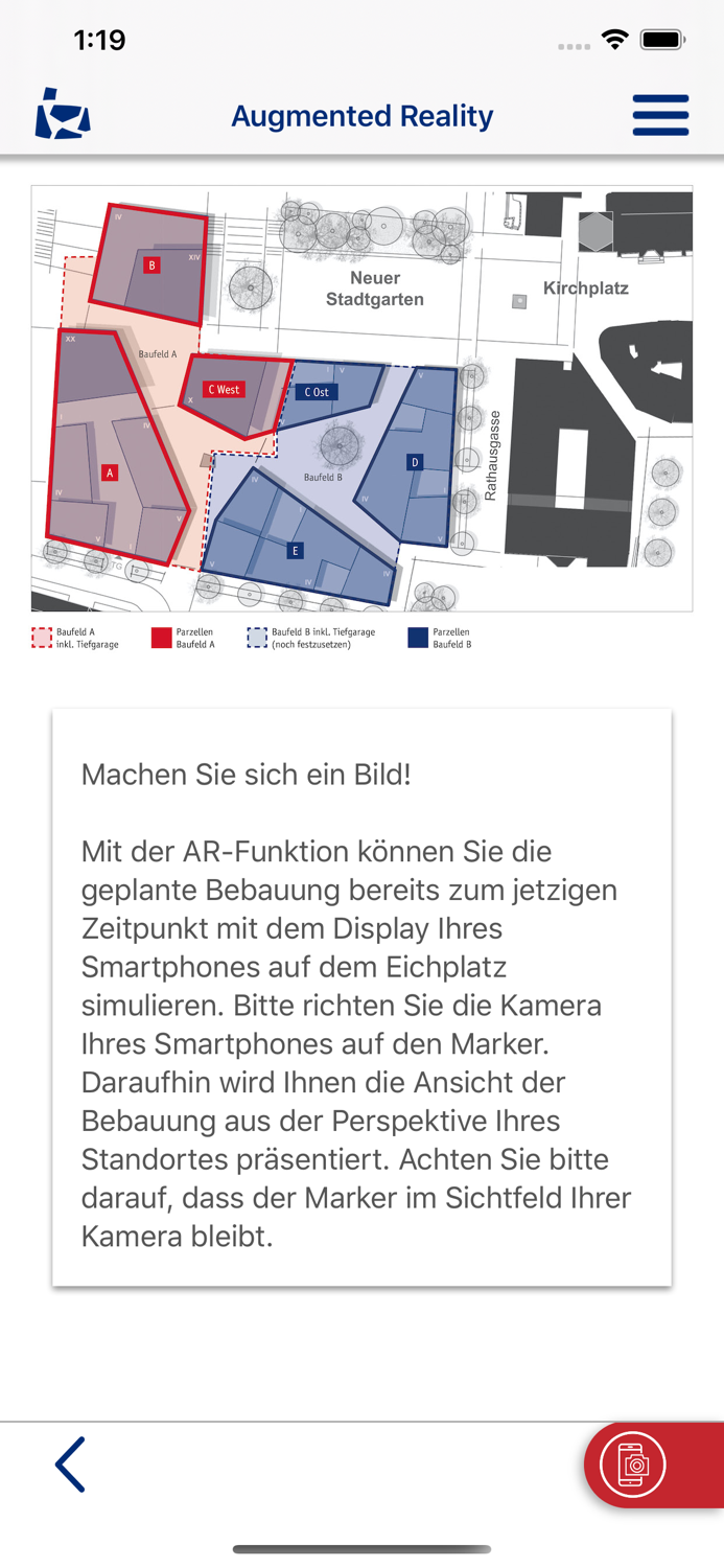 Eichplatz App