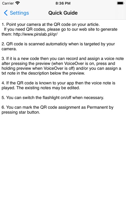 QR Voice Sticker screenshot-4