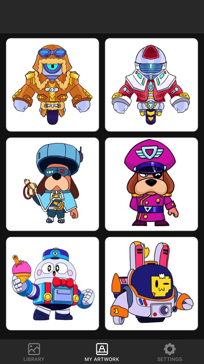 Starz Coloring for Brawl Stars screenshot-4