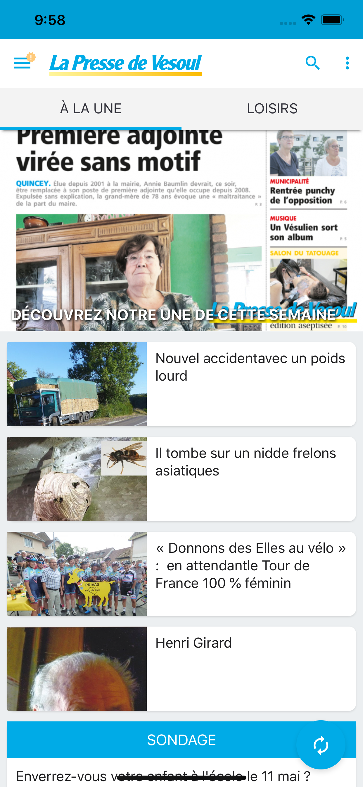 La Presse de Vesoul