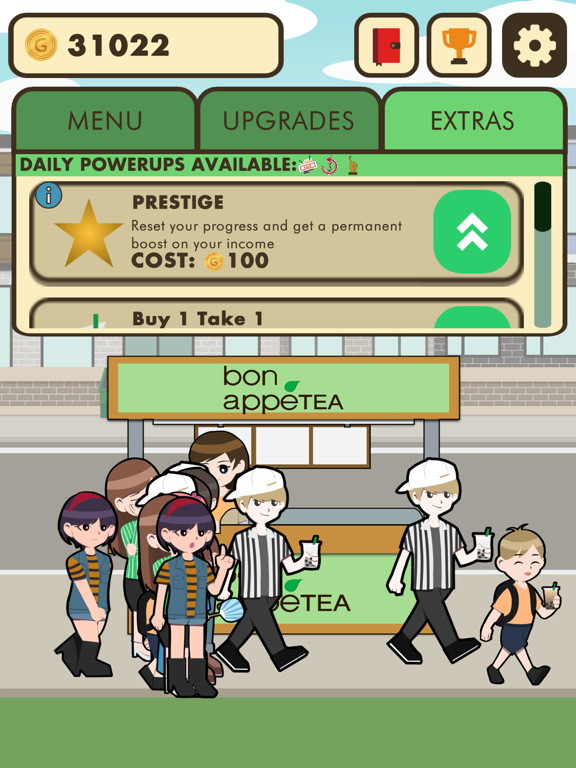 MilkTea Tycoon - Tap Idle Game screenshot 2