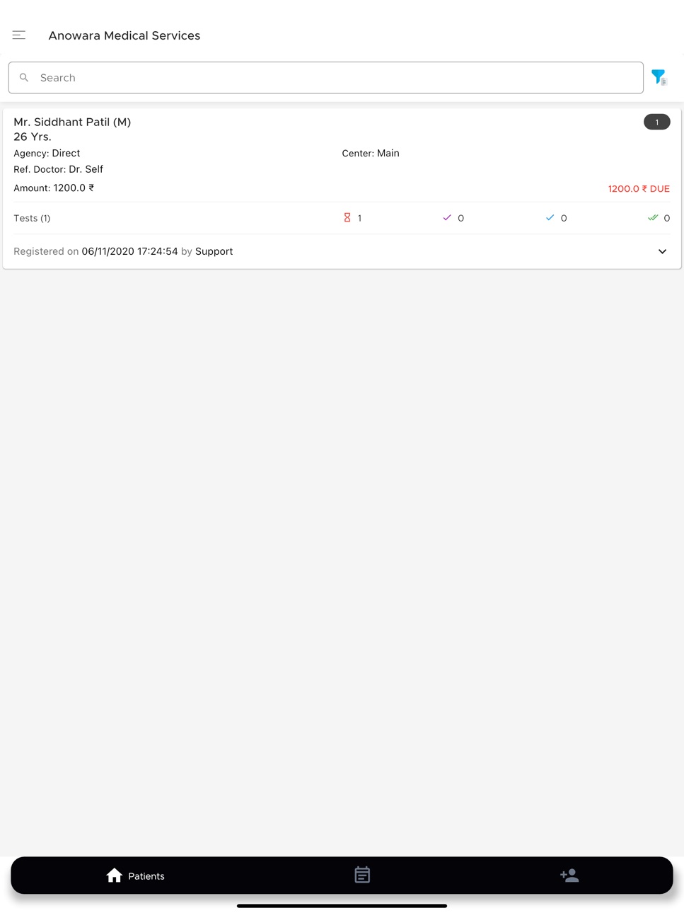 iPad screenshot