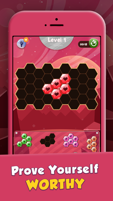 Block Hexa.gon Puzzle.s Games Screenshot