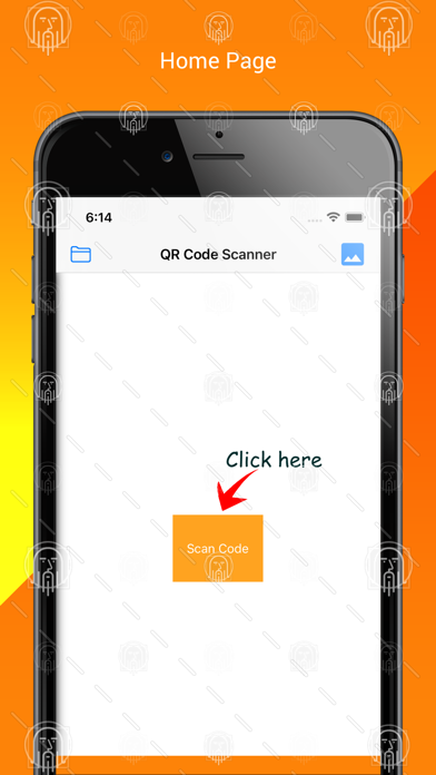 QR Code Scanner. Screenshot