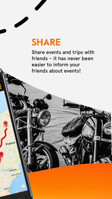 IdeasMotors: Motorcycle events Screenshot