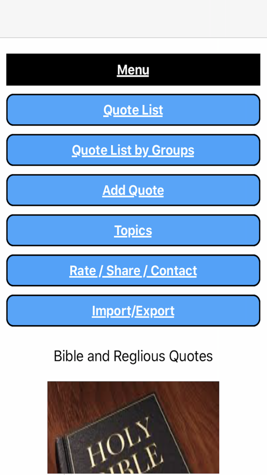 #2. My Bible Quotes (iOS) Podle: Bryan Hall