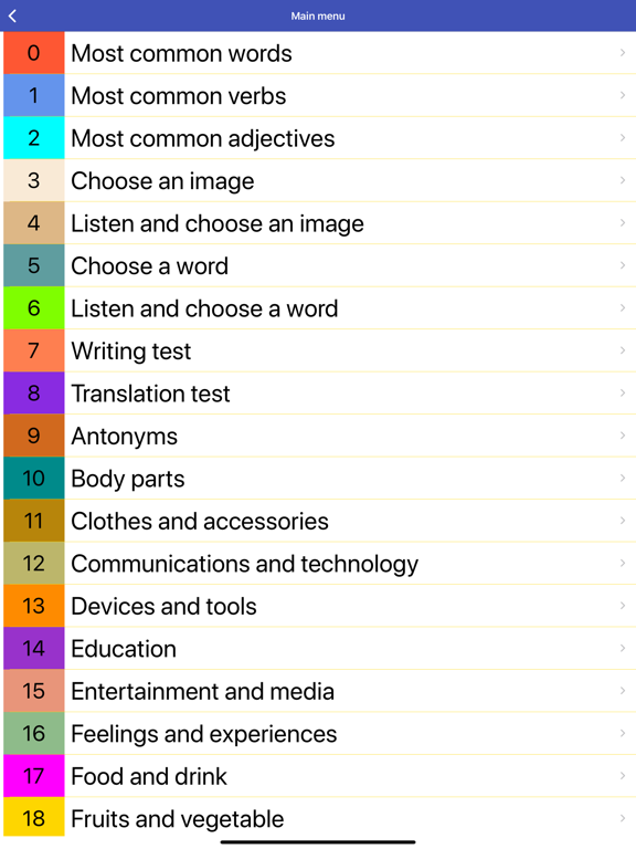 Screenshot #5 pour Apprendre la langue suédoise