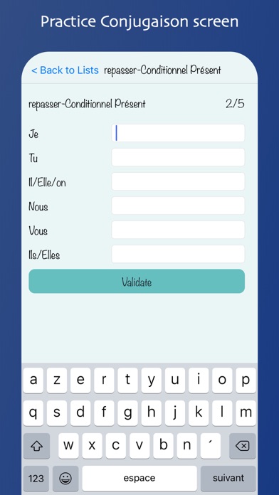 Pratique Francais Screenshot