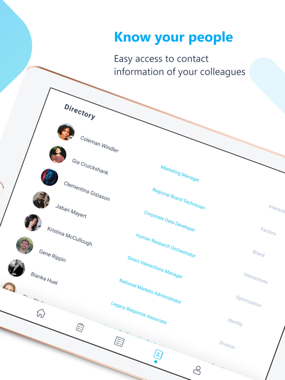 My Visitly iPad screenshot 4 - Business app