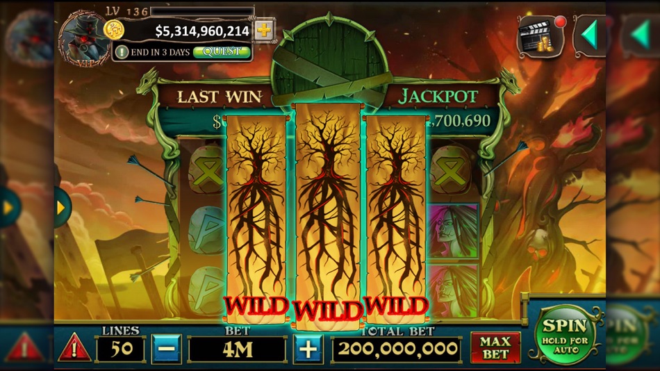 #8. Creepy Slots™ (iOS) 由: Gamewolf, Inc.