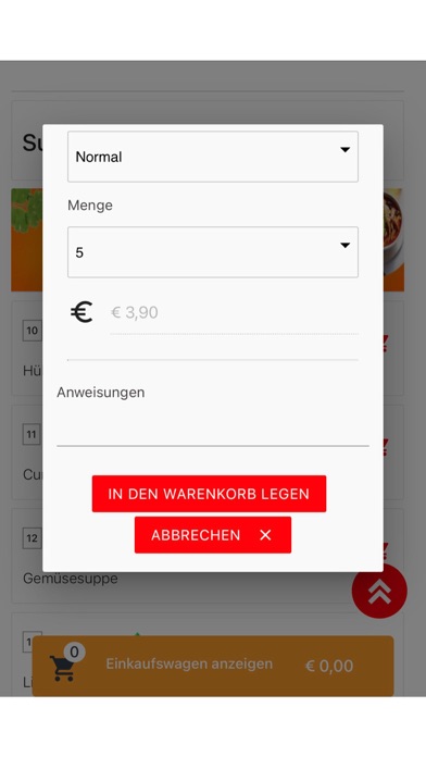 Tandoori Restaurant Screenshot