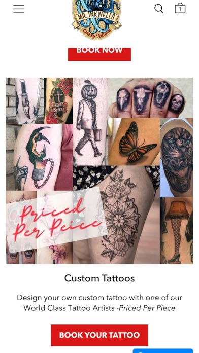 Mr. Inkwells Tattoos Screenshot