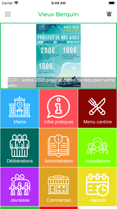 Screenshot #1 pour Vieux Berquin village connecté