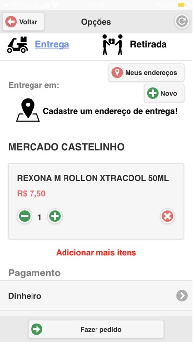 Mercado Castelinho Screenshot