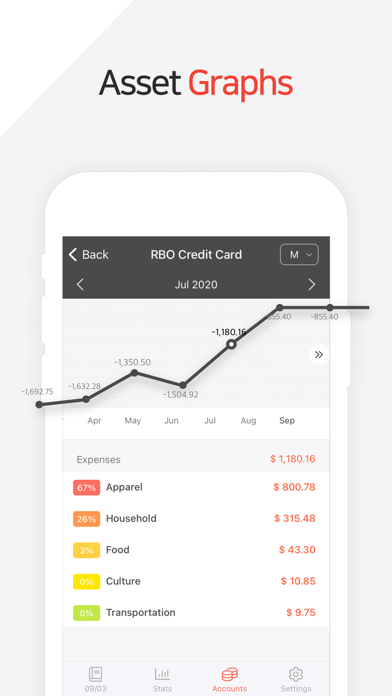 Money Manager Expense & Budget Screenshot