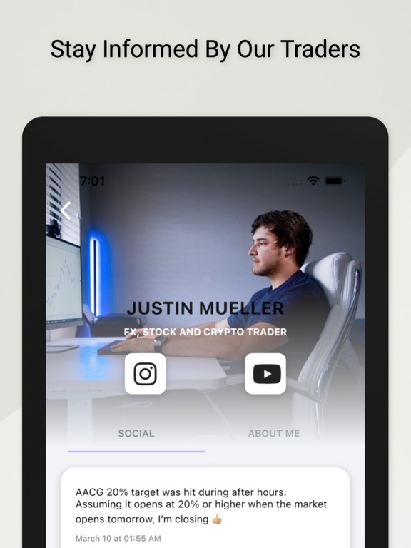 SimpleSignals iPad screenshot 5 - Finance app