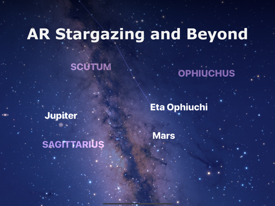 Stellar Tour - AR Stargazer iPad app afbeelding 1