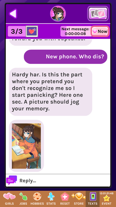 Crush Crush - Idle Dating Sim Screenshot