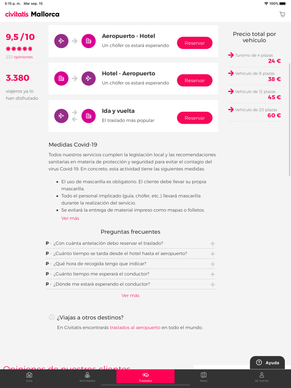 Screenshot #6 pour Guide de Majorque Civitatis