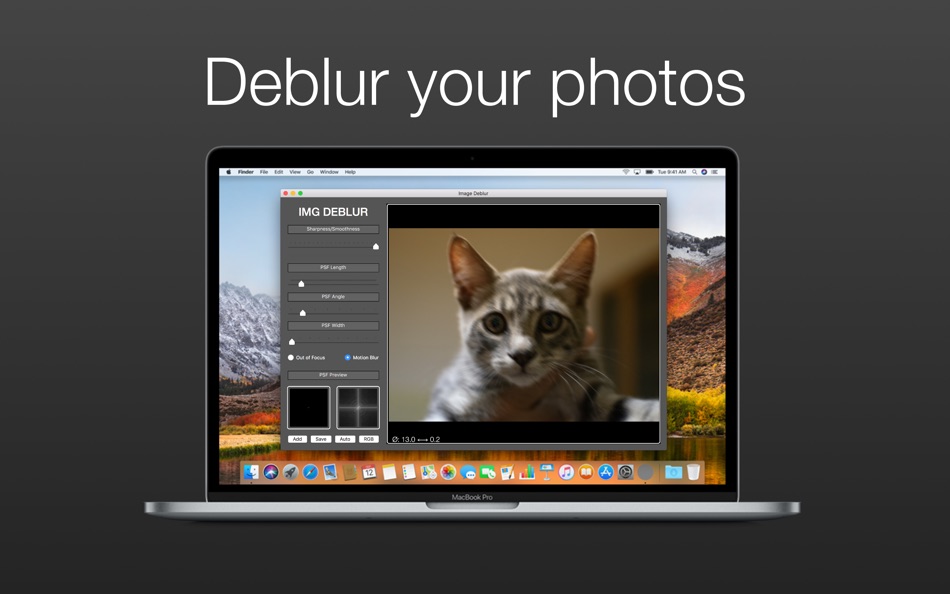 #3. Image Deblur - Blurred & Shaky (macOS) 由: GENOVA Softworks