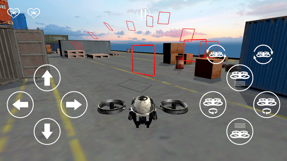 #2. Drone Flight 3D Simulator (iOS) 由: Moso Games