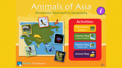 Montessori - Animals of Asia Screenshot