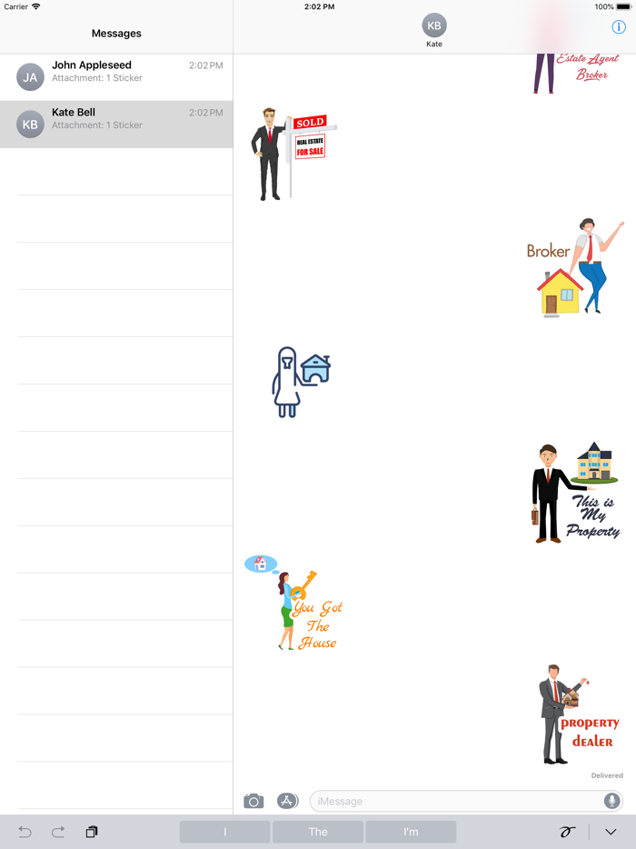 Estate Agent Broker Stickers