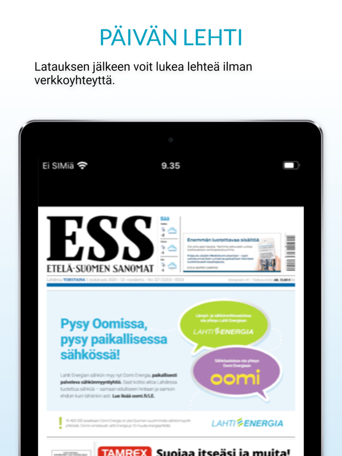 ESS – Etelä-Suomen Sanomat
