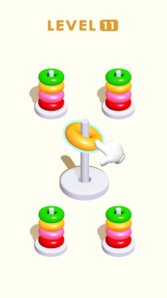 #3. Hoop It 3D (iOS) By: Xiamen Good Bird Technology Co., Ltd.