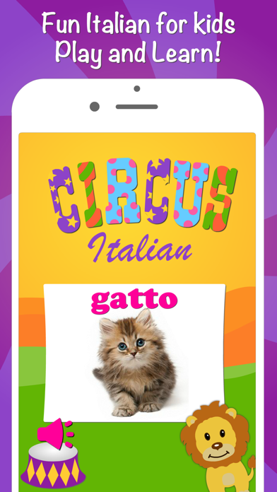 Italian language for kids Screenshot