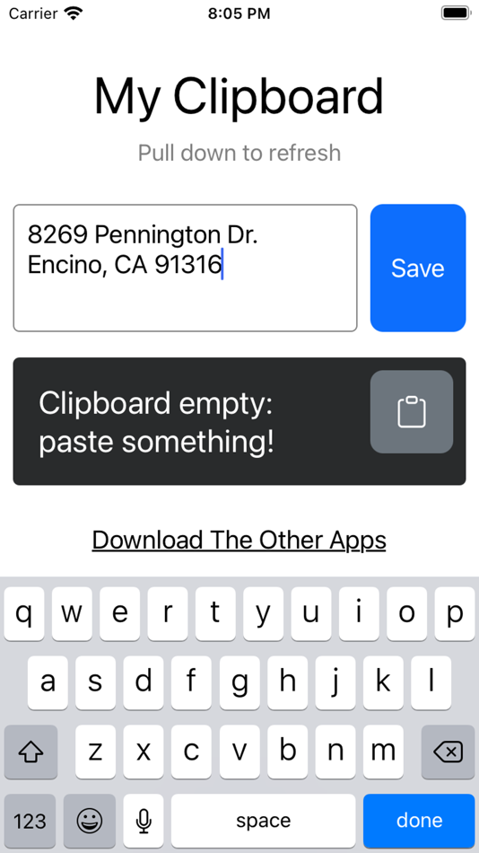 #3. My Clipboard - Cloud Synced (iOS) 由: Reed Colloton
