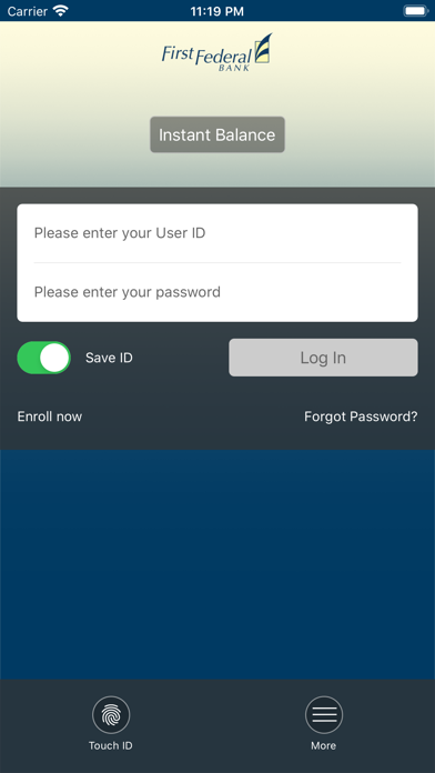 First Federal Bank NC Screenshot