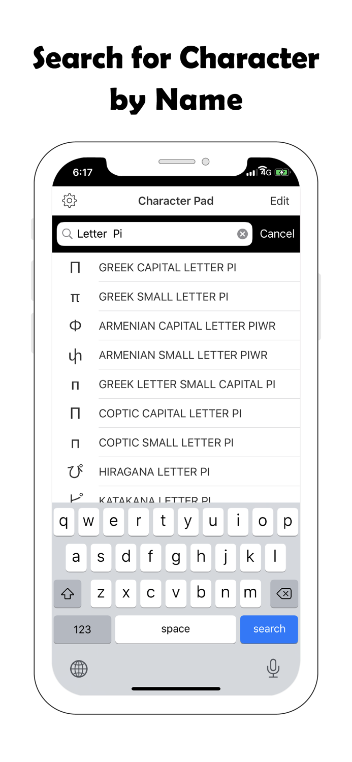 Symbol Keyboard-Character Pad