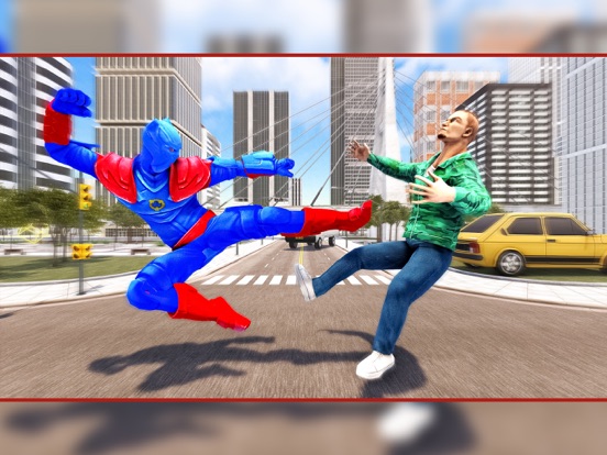 Superhero Fight:Mad City Story iPad screenshot