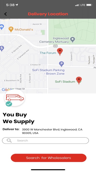 SupplierApp Screenshot