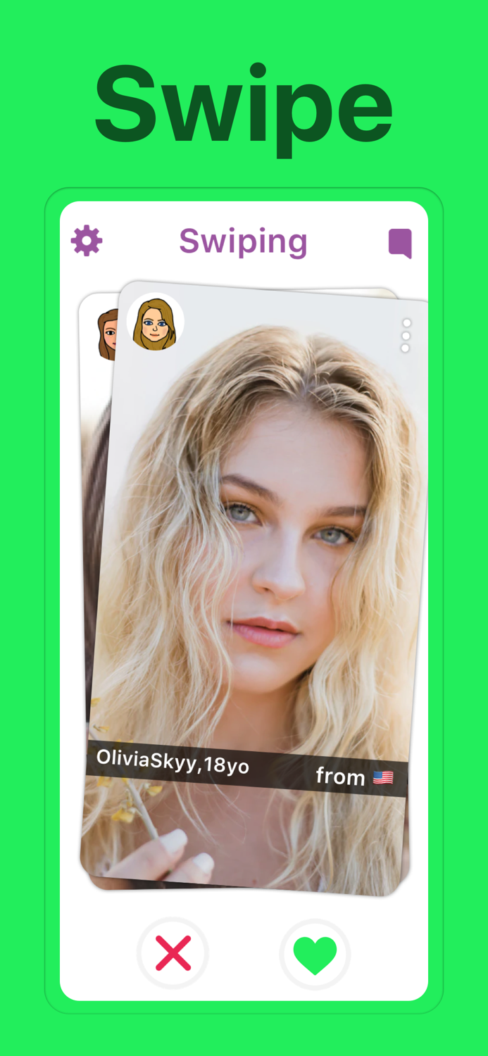 Swiping - Make Friends