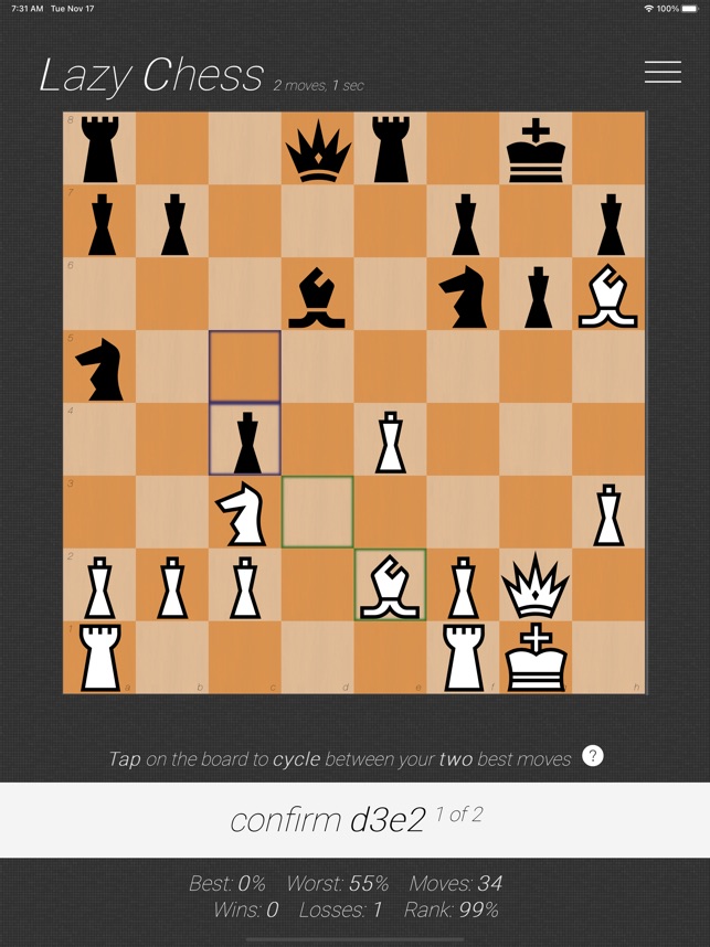 Lazy Chess on the App Store