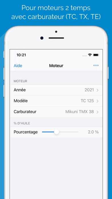 Screenshot #3 pour Carburation pour Husky 2T